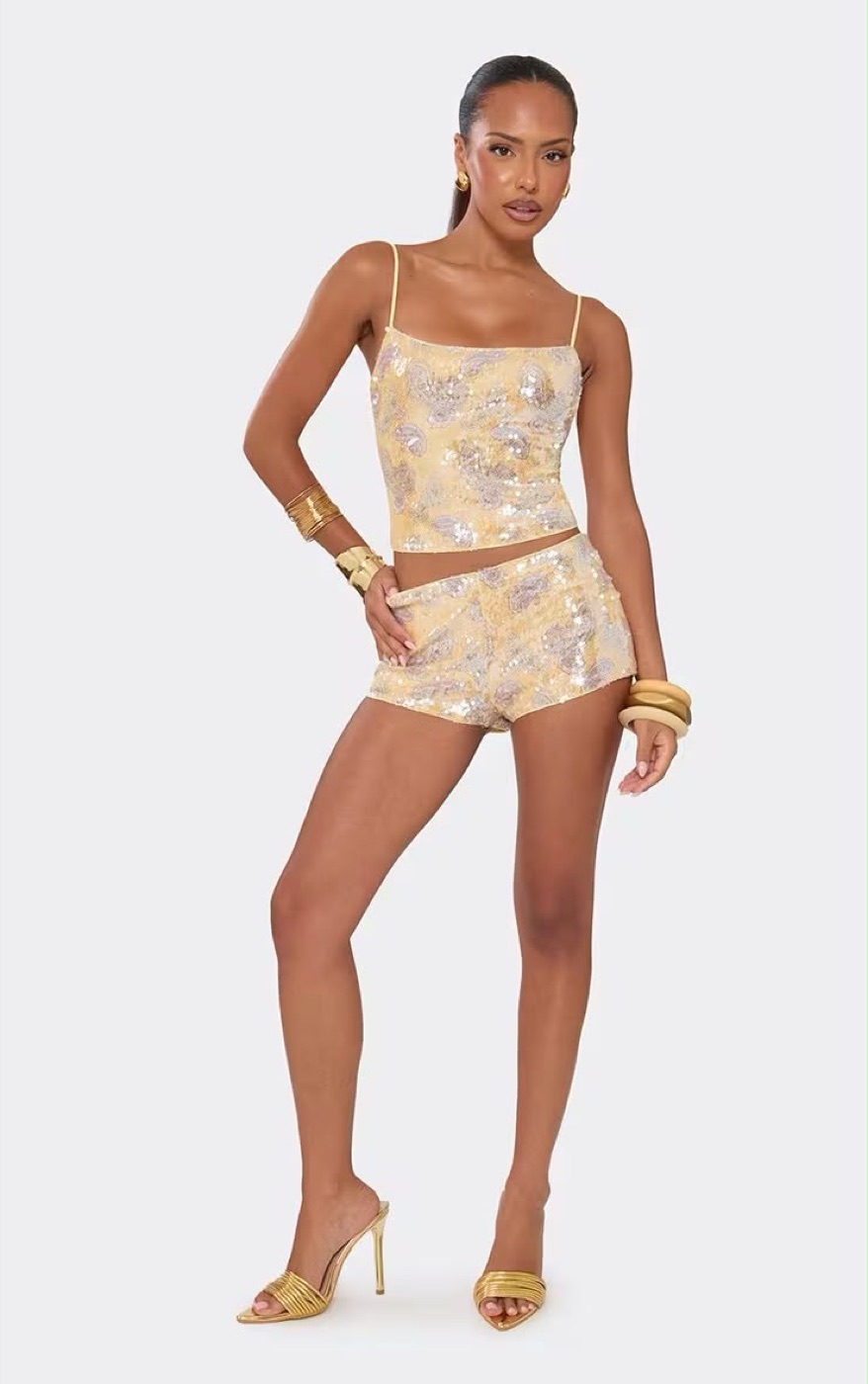 EGO e-commerce imagery with TDA model Mya'shay Miller