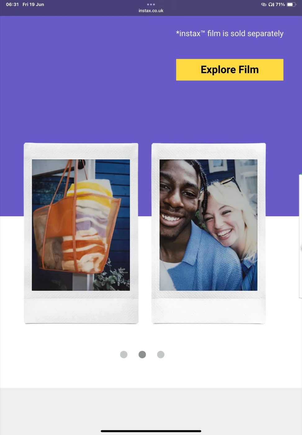 Instax campaign imagery, The Diversity Agency casting