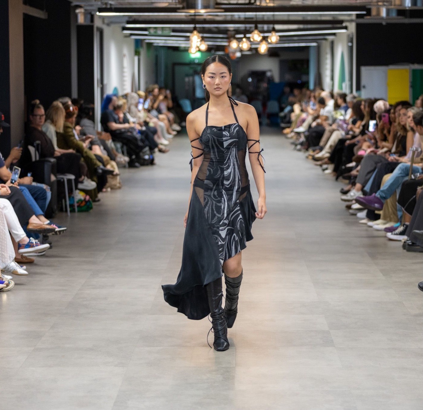 Runway casting London — TDA model at LCCA show